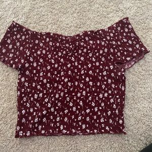 L.A. Hearts Floral Crop Top